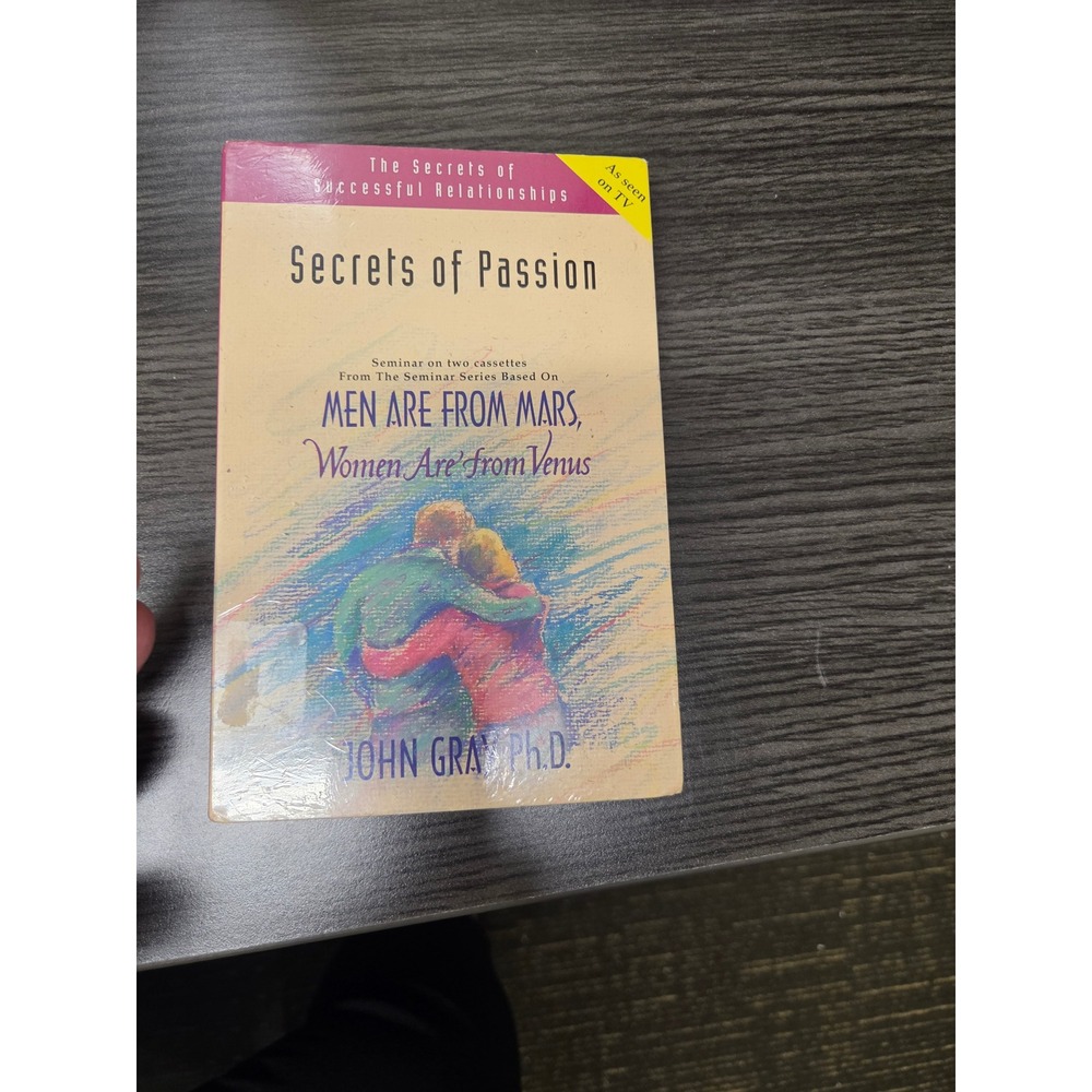 Secrets of Passion John Gray PhD Men Are From Mars Audio Cassette‎ Seminar 1994